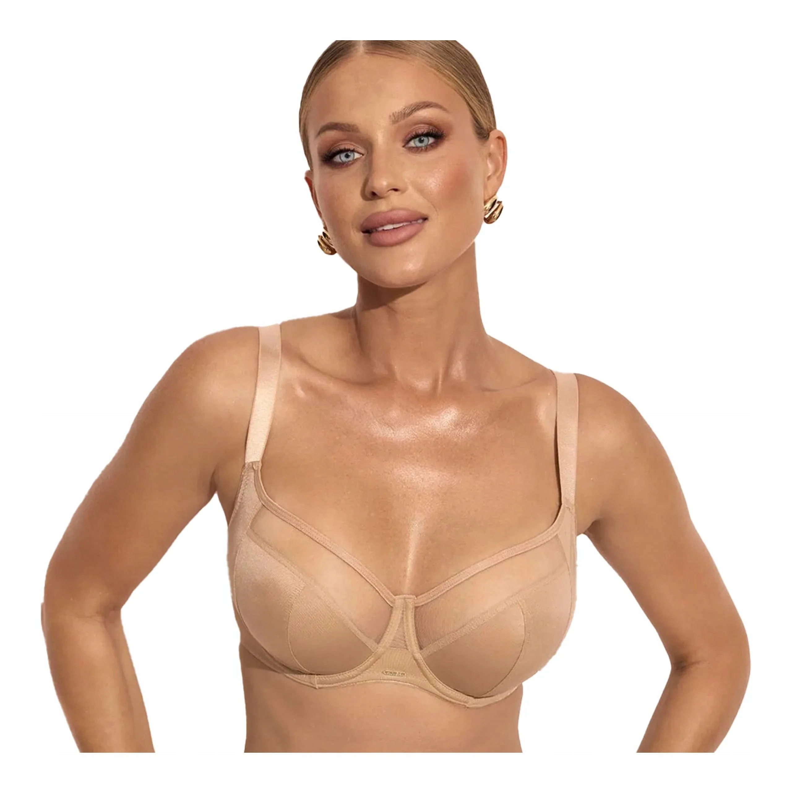 Měkká podprsenka s kosticemi, podprsenka pro velké poprsí, minimizer Kinga 75F