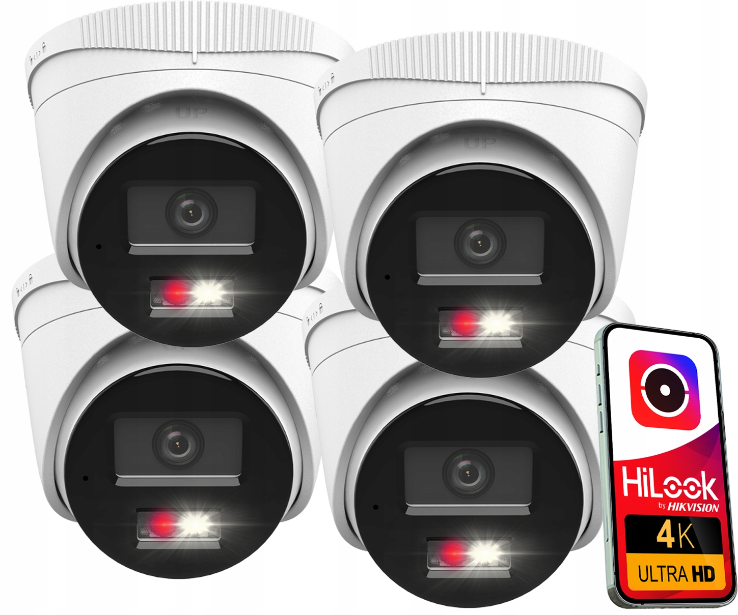 Kamera 4ks Ip PoE 8MPx IPC-T280HA-LU Hilook By Hikvision 4K Vonkajšia