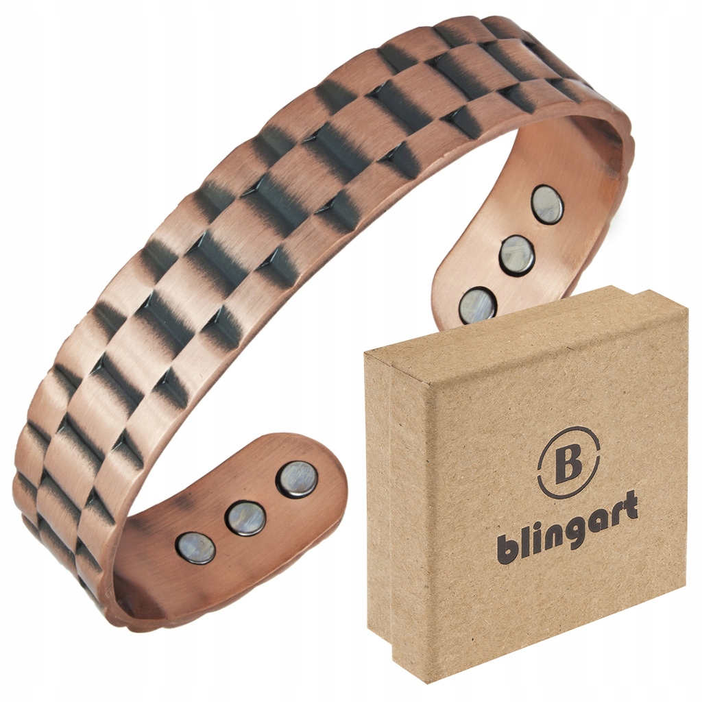 

Bransoletka Magnetyczna miedziana Damska zdrowotna