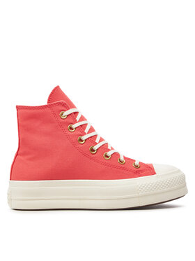 Converse Tenisky Chuck Taylor All Star Lift Platform Canvas A09914C Růžová