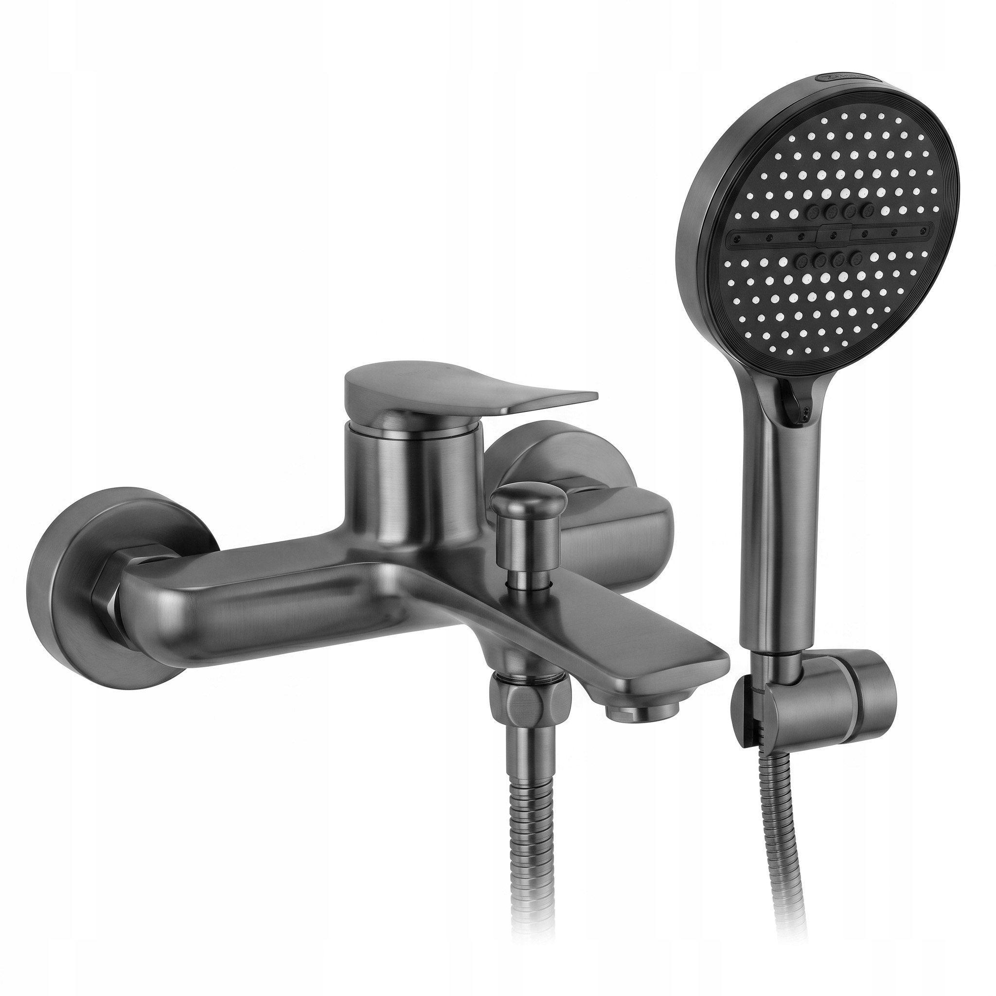 Vanová Baterie Se Sluchátkem Rea Vision Premium Titanová Nástěnná