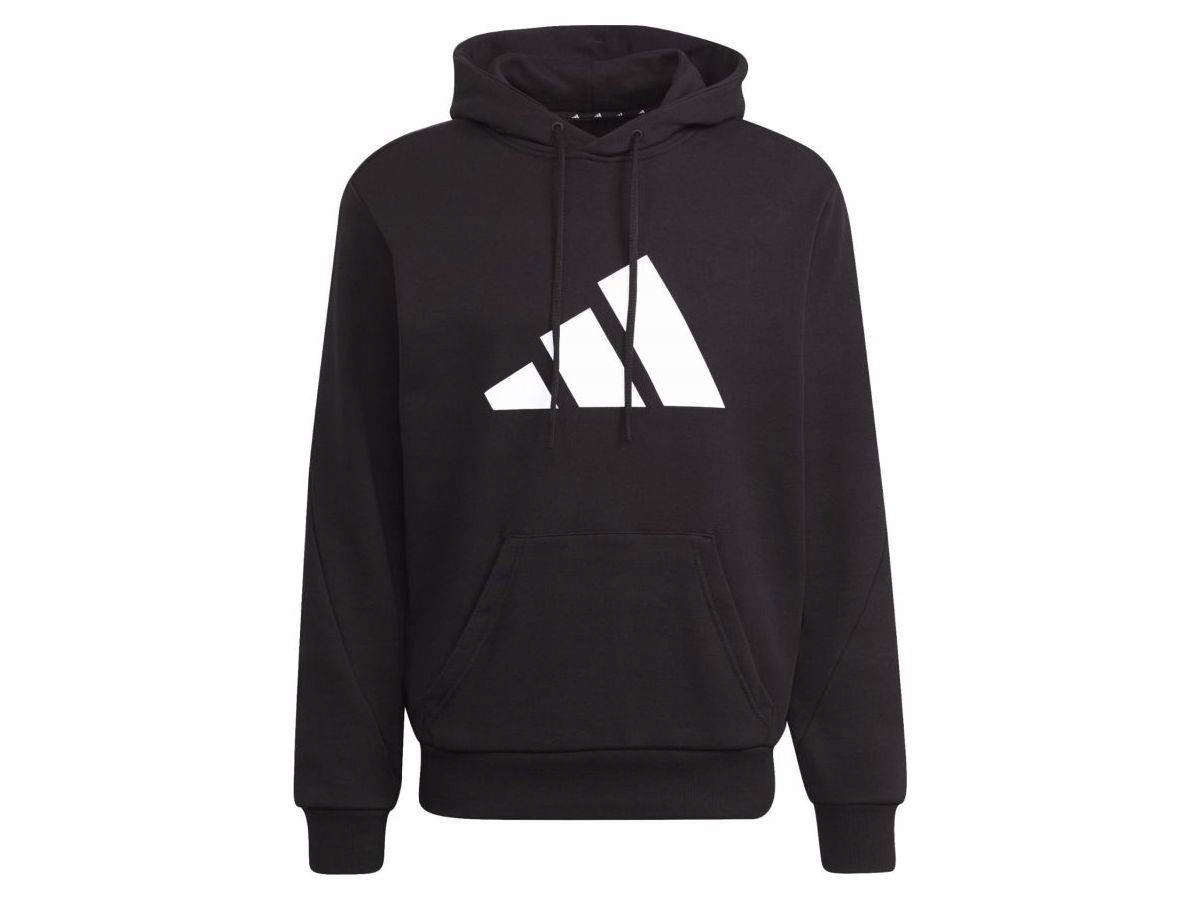 Pánská mikina s kapucí Adidas M Fi 3B Hoodie XXL Krátká