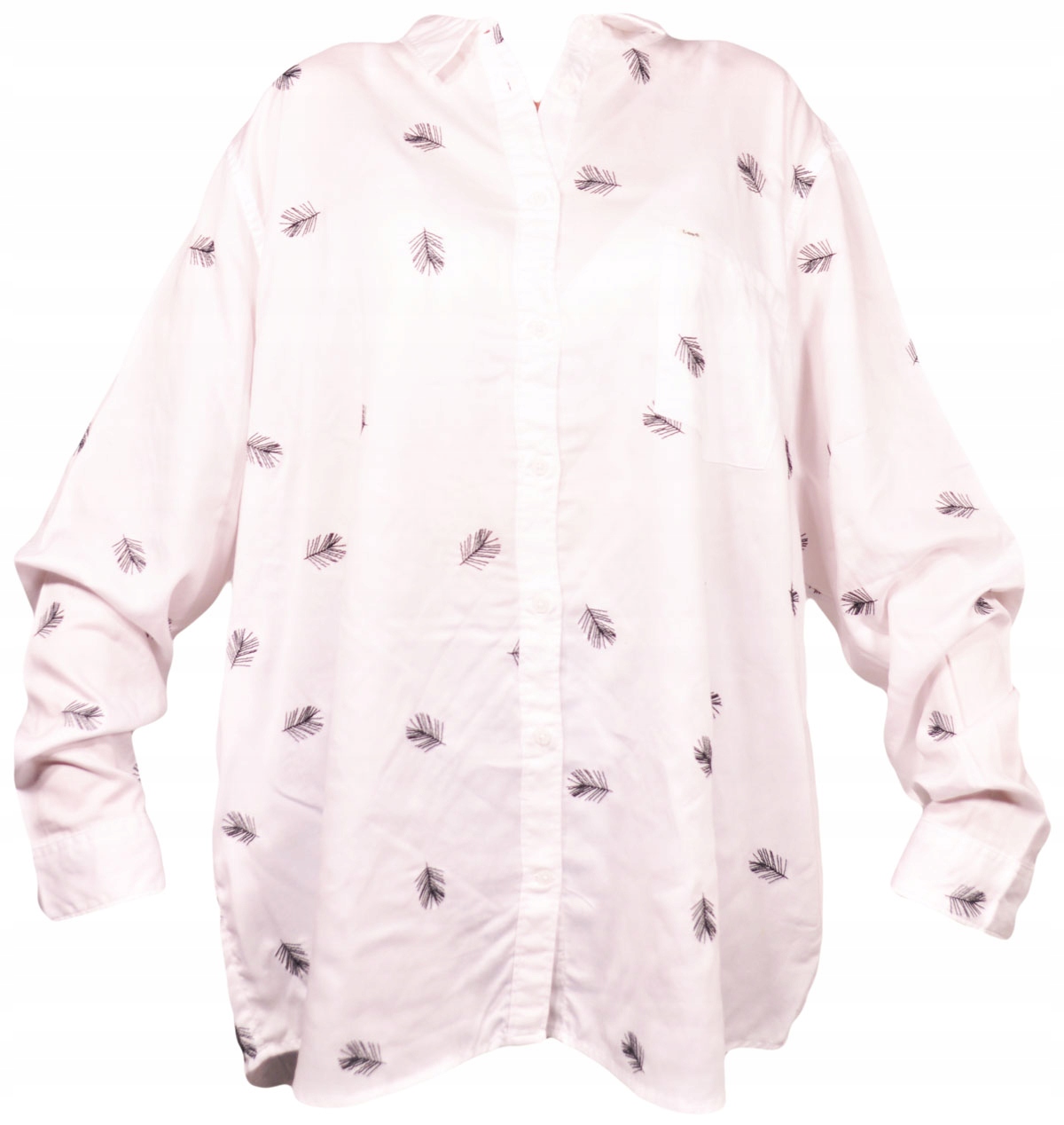 Lee košile Relaxed white One Pocket Shirt 3XL
