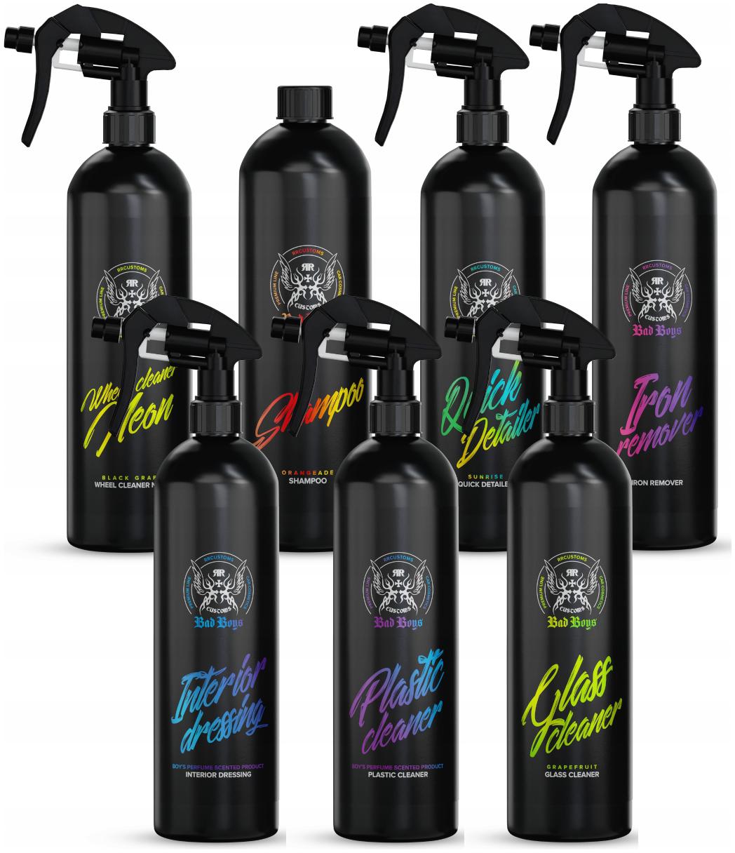 RR Customs RRC Bad Boys Mega Zestaw Kosmetyków Do Auta Detailing Prezent