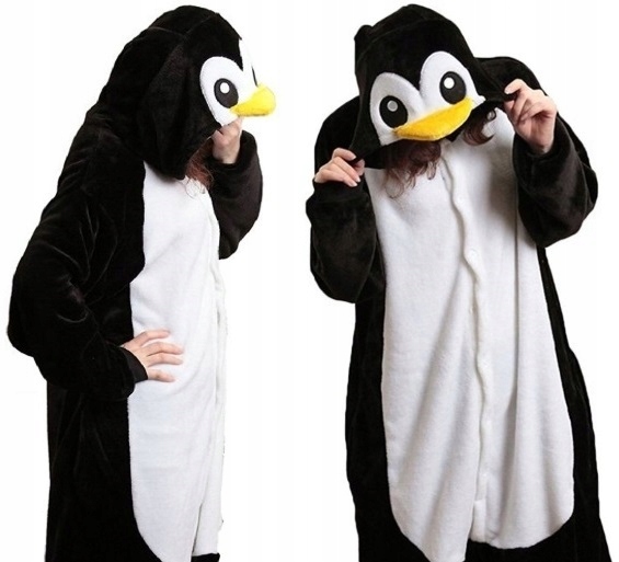 

Kombinezon, onesie, piżama, dres Pingwin rozm. S