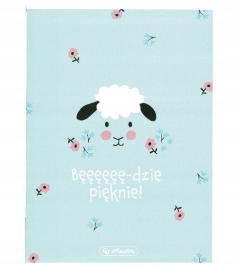 

Zeszyt Szkolny A5/16K Trzy Linie Pastel Cute