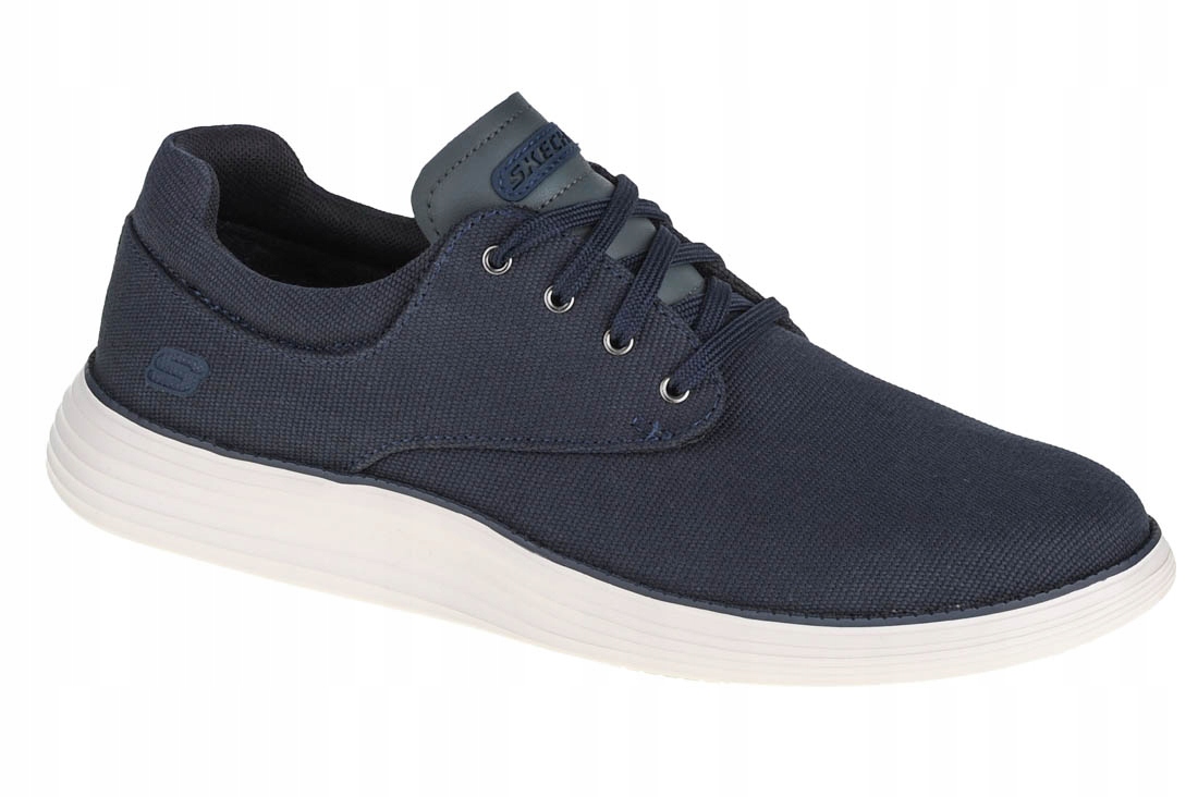 Skechers Status 2.0 Burbank [43] Pánské tenisky z tkaniny, tmavě modré