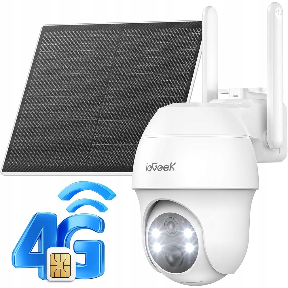 Otočná Venkovní Kamera Ip Wifi 3MP x 2K Bezdrátová Full Hd