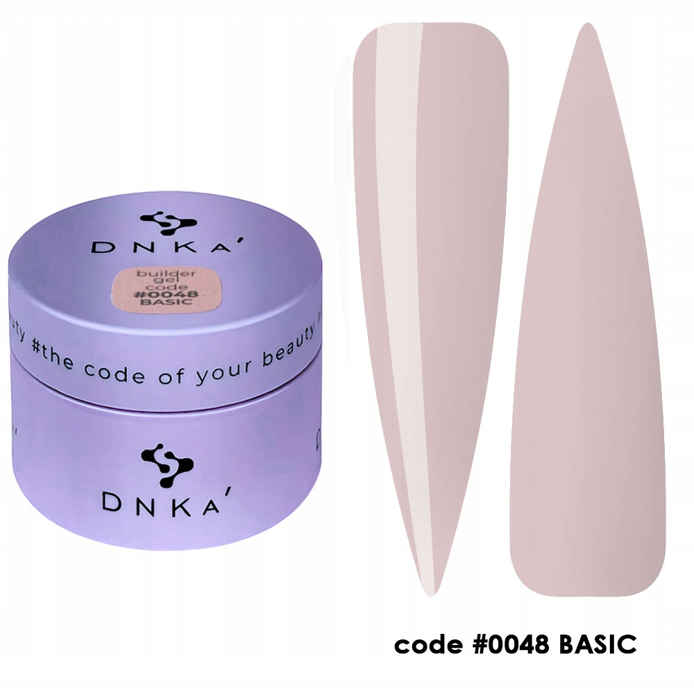 DNKa Builder Gel New Formula, 30 ml #0048 Basic na nehty