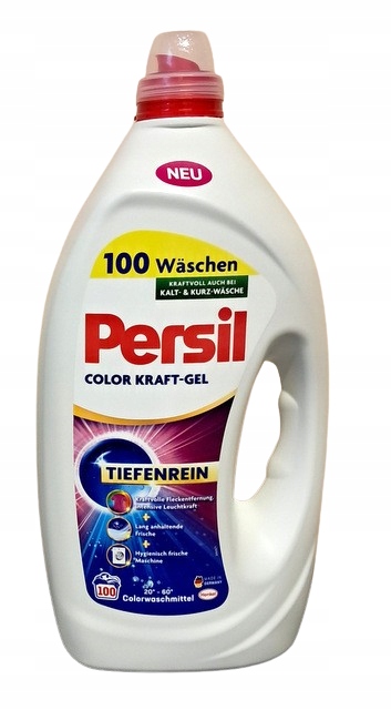 Persil Kraft-Gel żel do prania tkanin kolorowych kolor 100 prań 4,5 L De