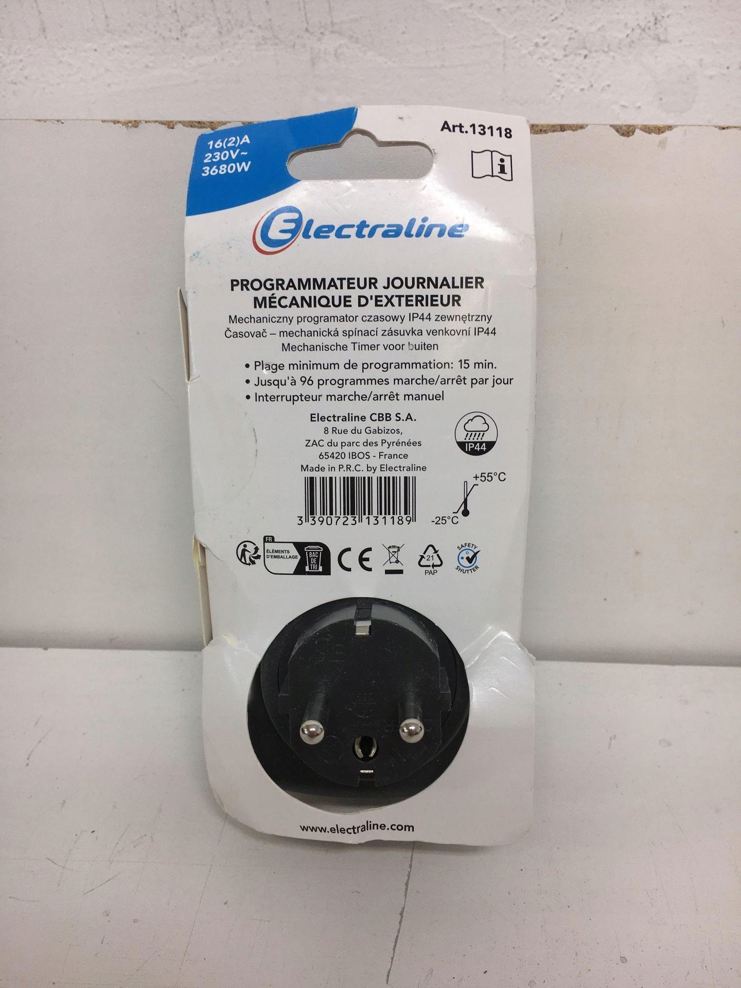 PROGRAMATOR CZASOWY ELECTRALINE 13118 Model 13118