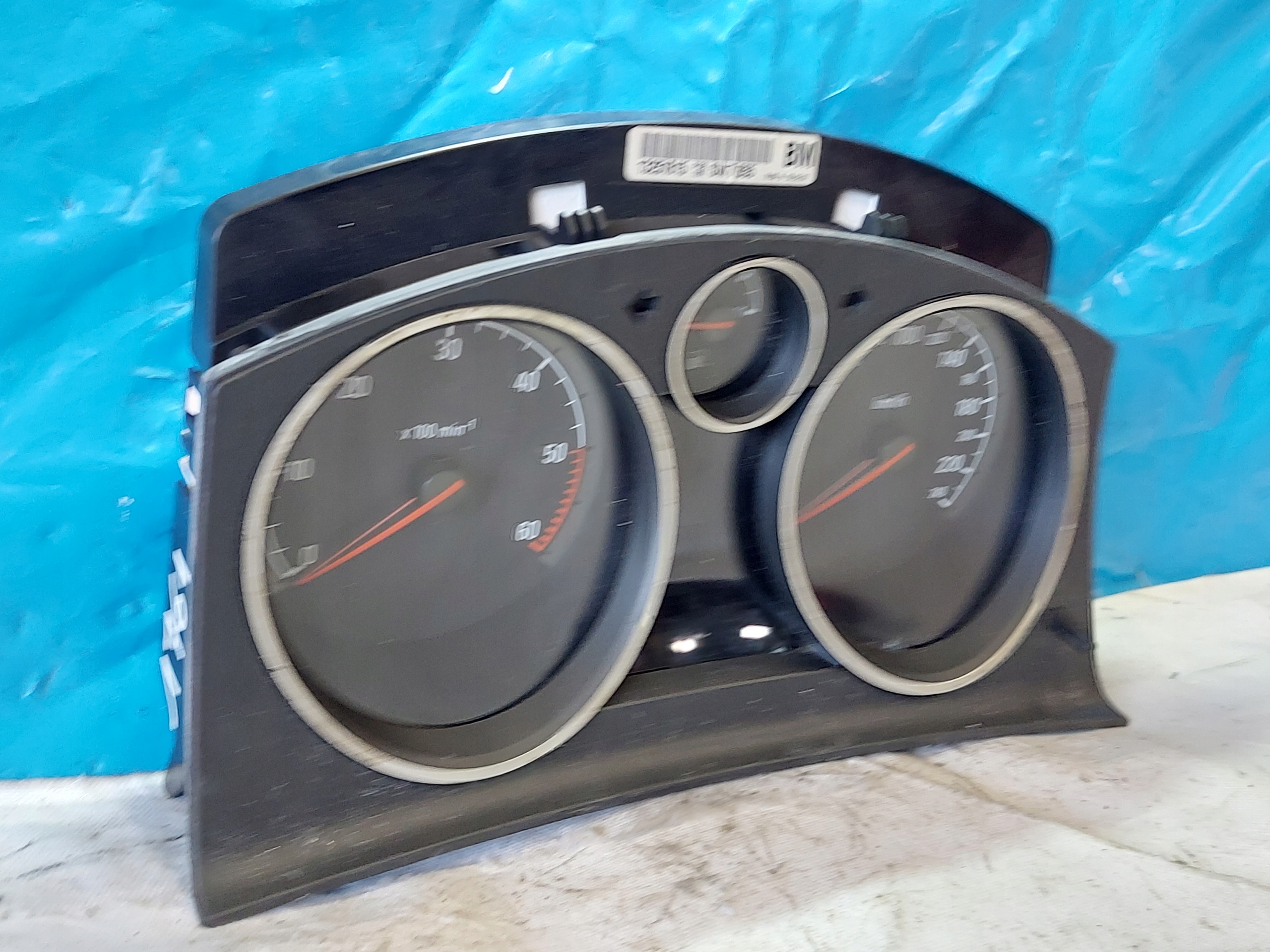 dials clock ASTRA H 1.7 CDTI 13251615