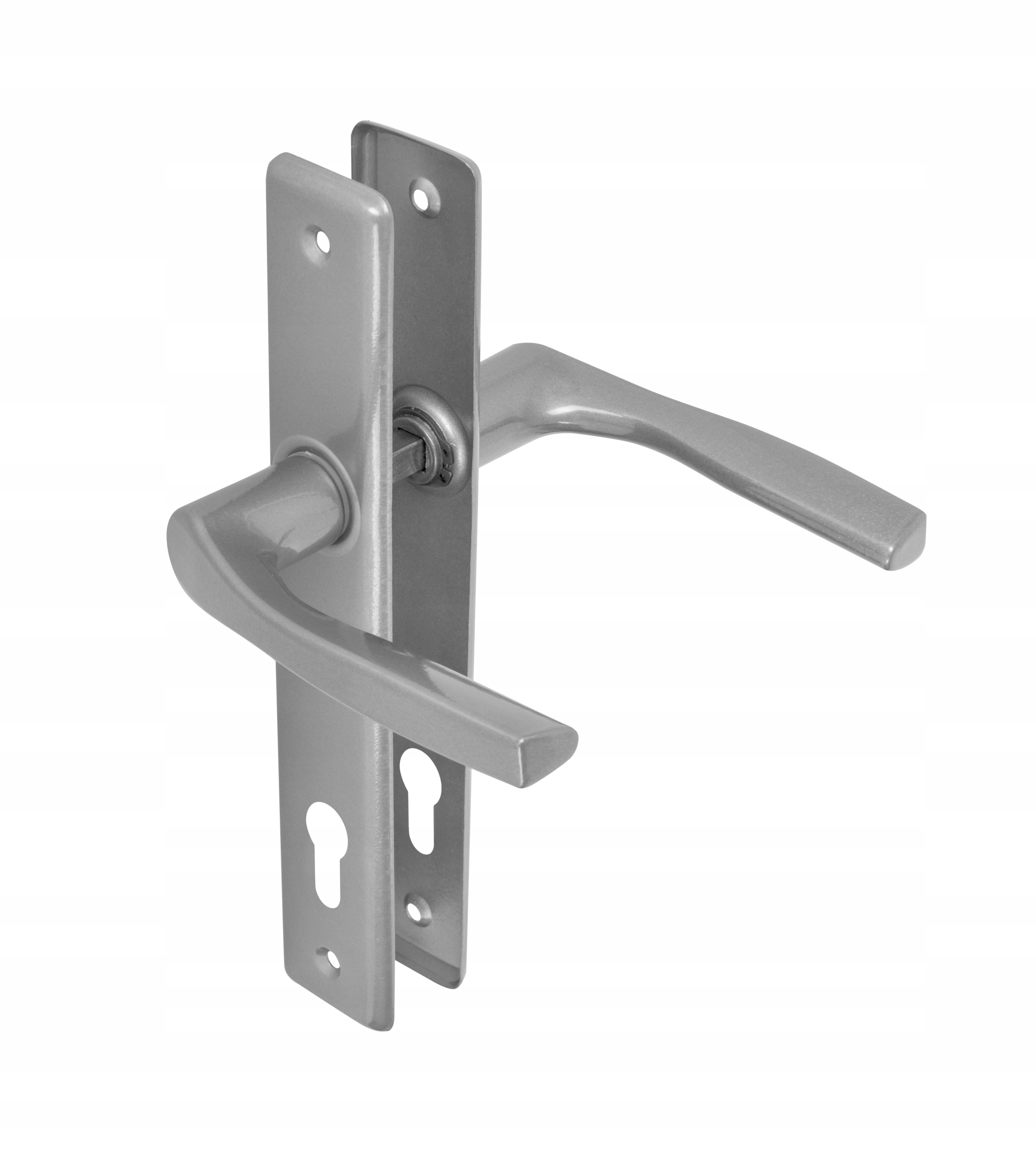 

Klamka Drzwiowa Do Drzwi 72 Wkład Srebrna Adgo