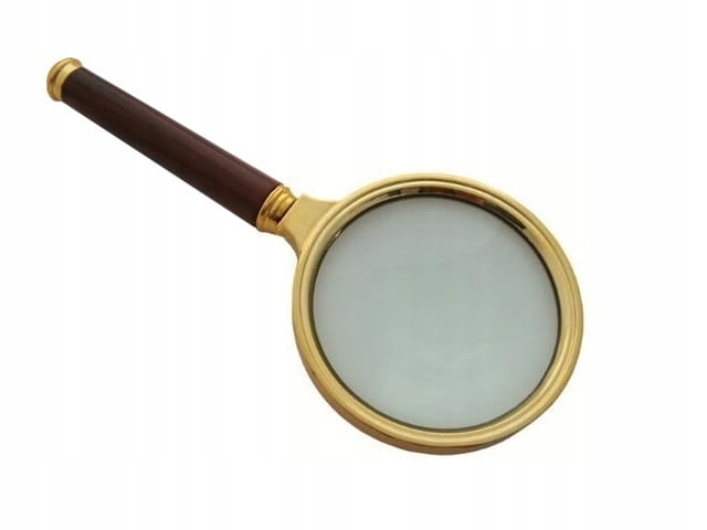 LP015 RĘCZNA LUPA SZKLANA 60 mm POWIĘKSZENIE 10 DP Marka Inna