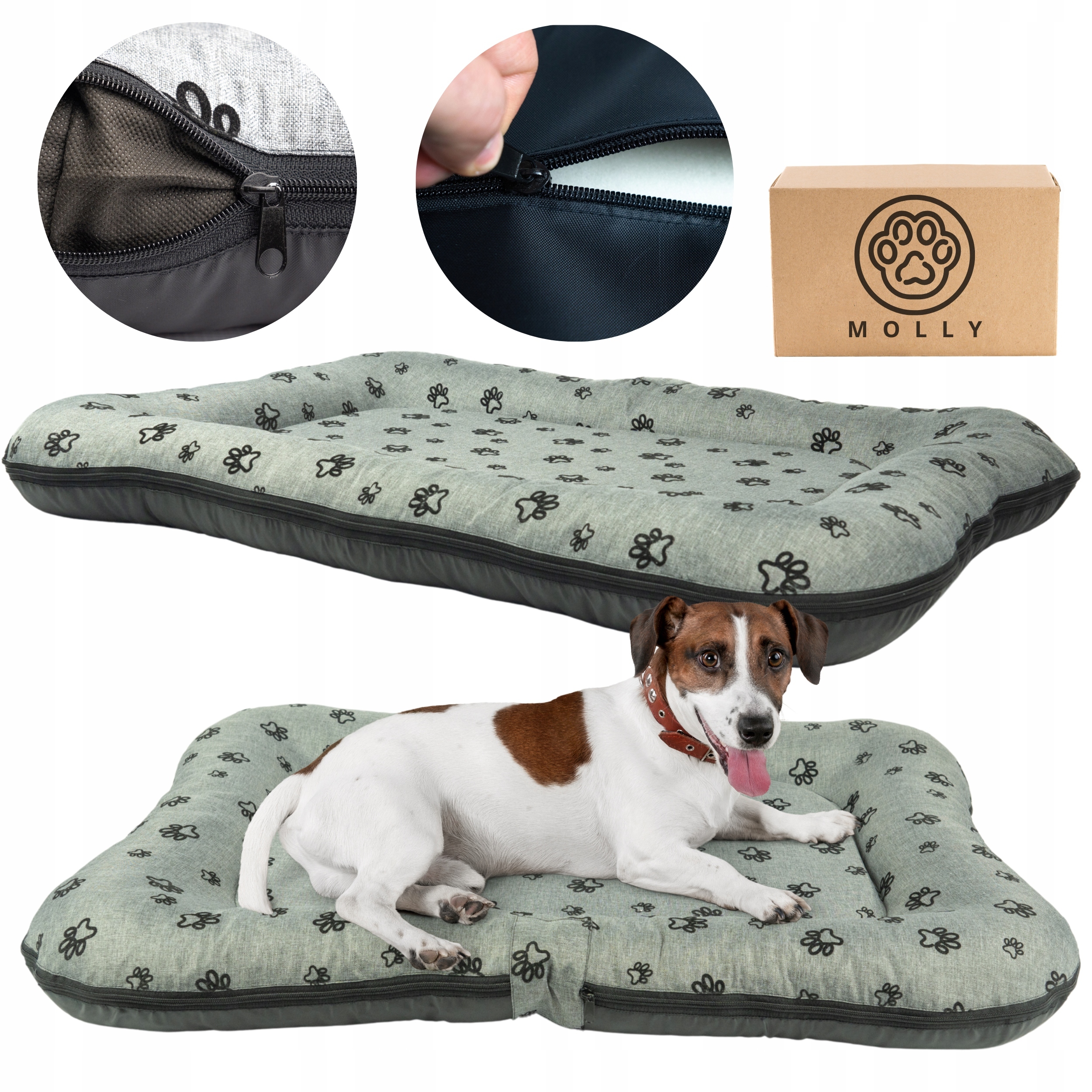 Levně pelíšek pro psa Vodotěsná postel houbička Ponton zámek Premium 80x50 roz.M