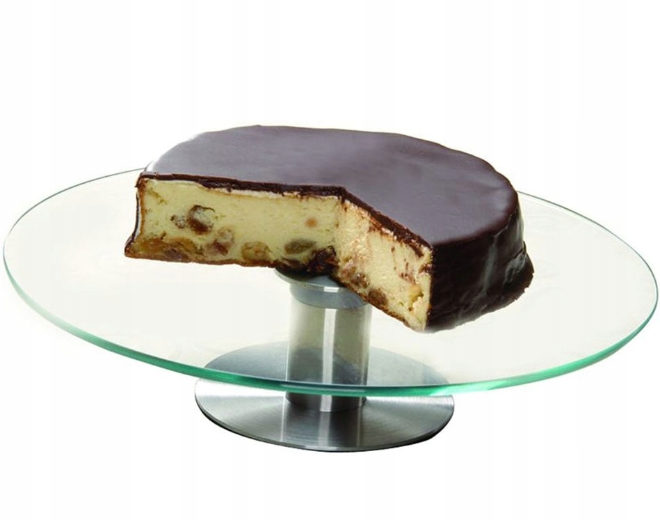 

Patera Na Ciasto Tort Obrotowa Szklana Torownica