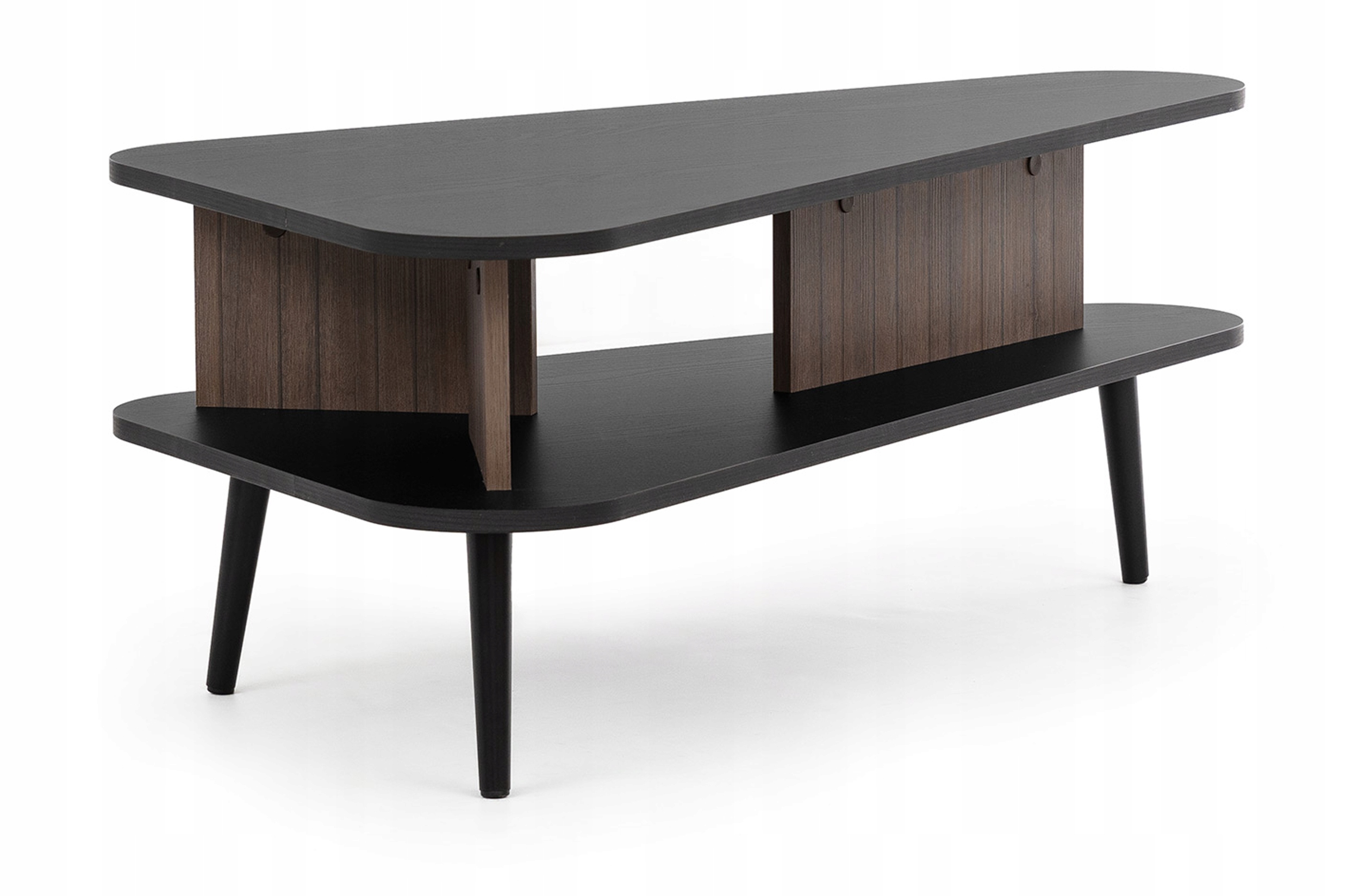 Kávový stolek Rinnili Černý grafit/Captains Deck