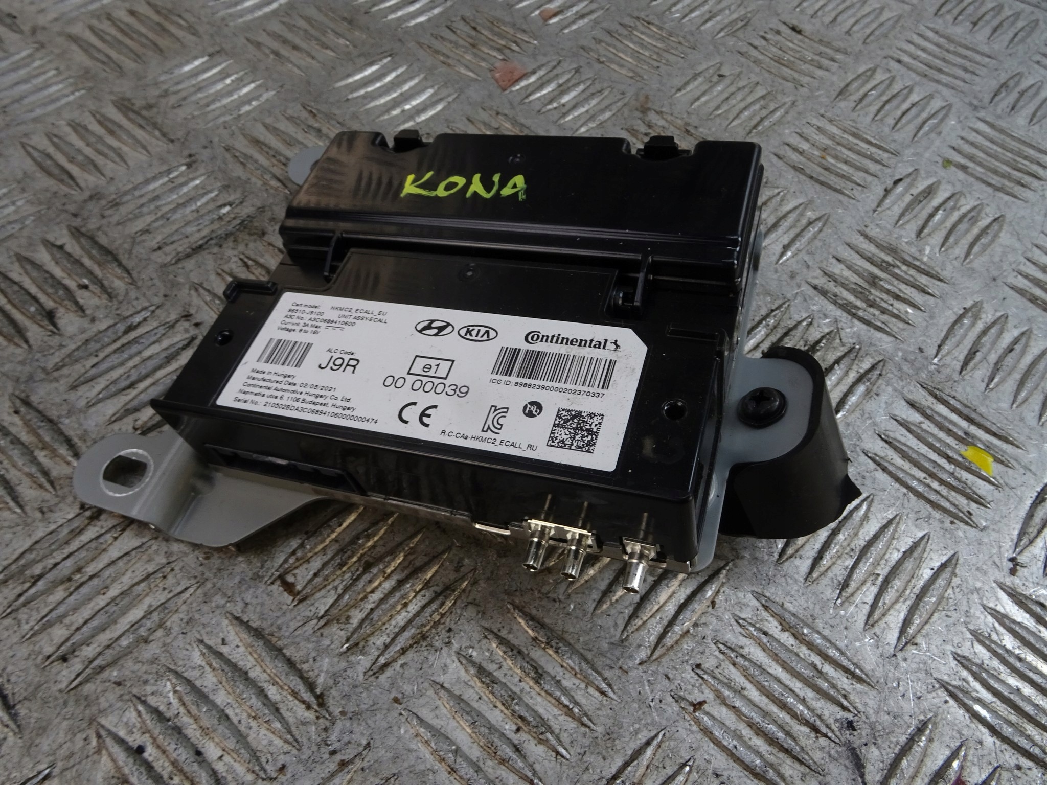HYUNDAI KONA e LIFT modulo BLUETOOTH 96510-J9100