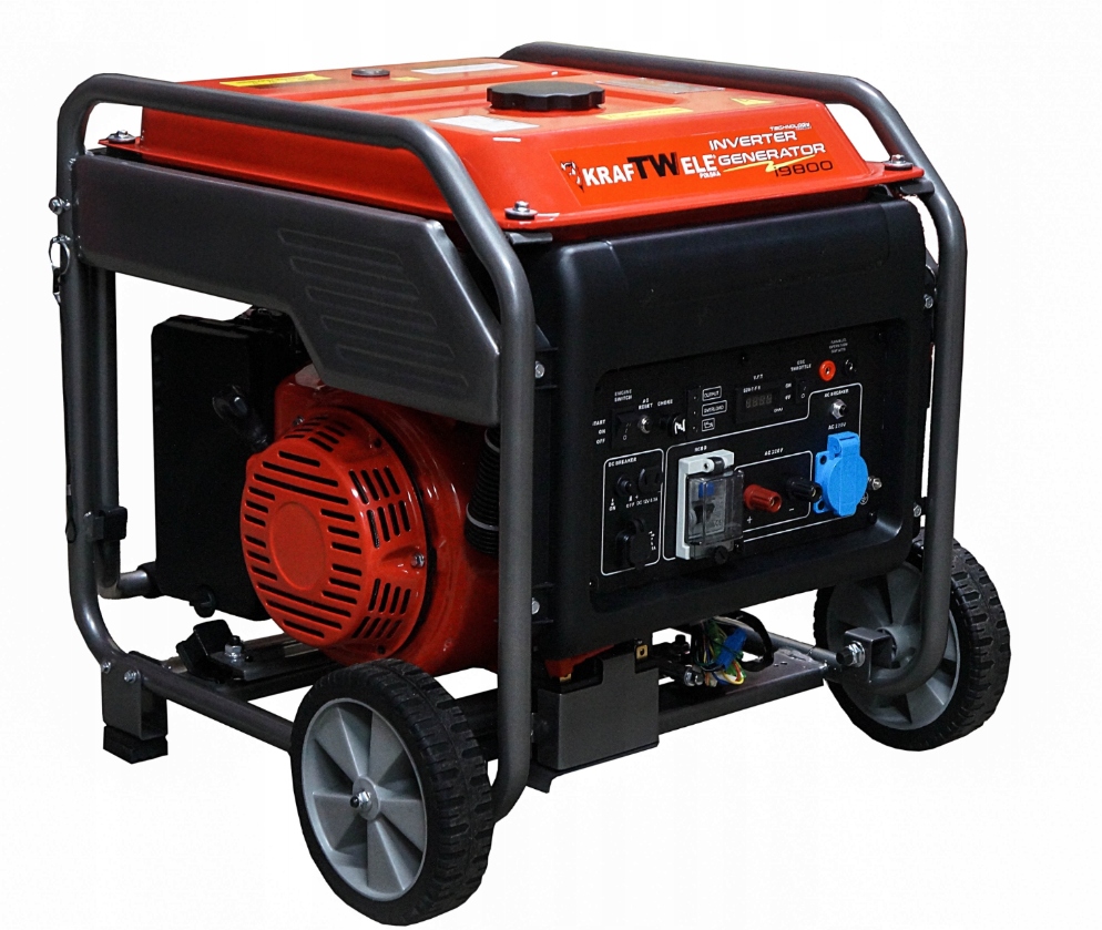 AGREGAT GENERATOR PRĄDOTWÓRCZY 9,8 KW INWERTOROWY