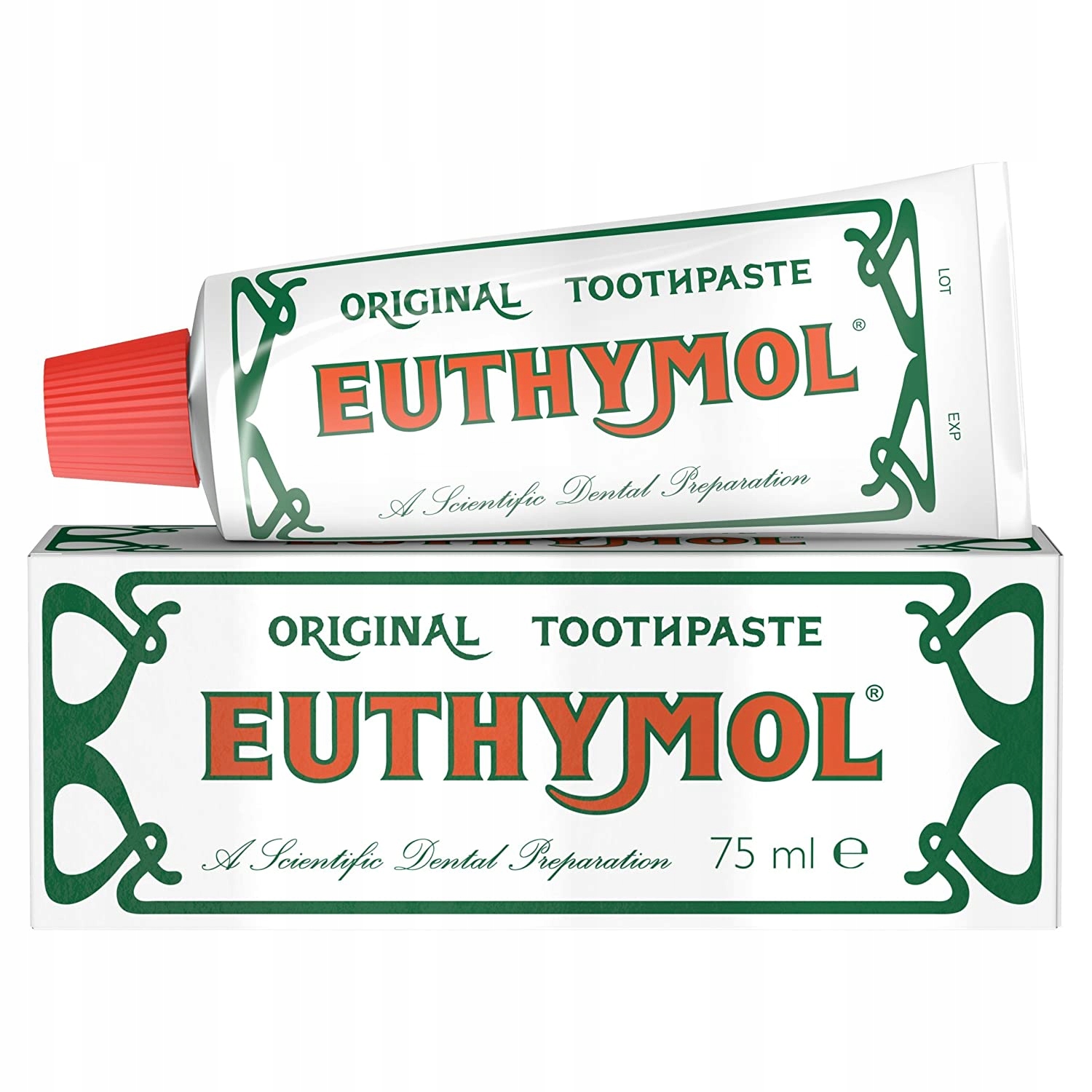 

Euthymol Original pasta do zębów 75m uszk.kartonik