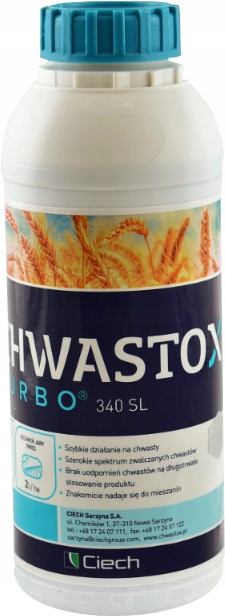 

Chwastox Turbo 340SL 1L chwastobójczy w zbożach