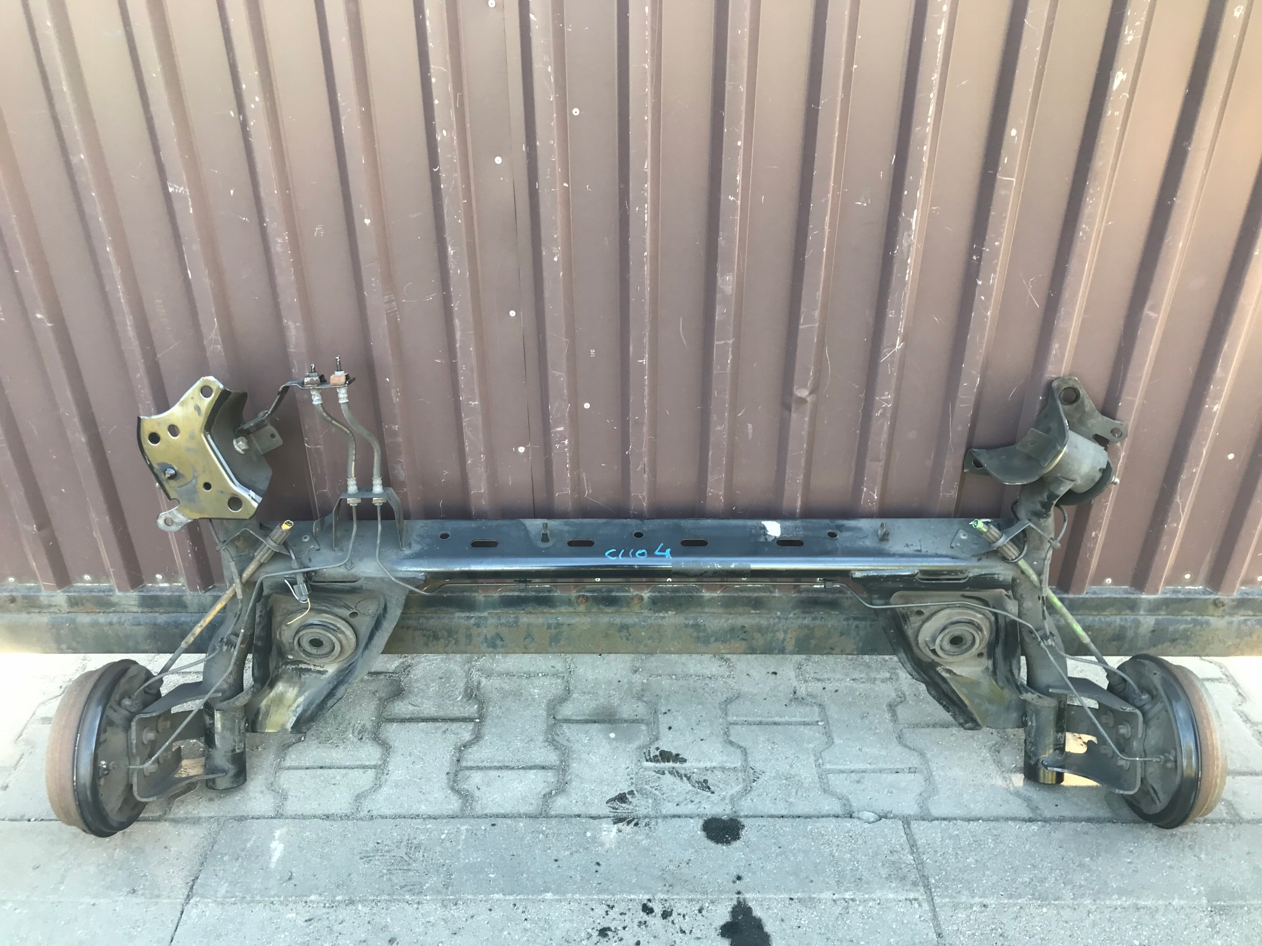 RENAULT CLIO 4 IV ZAWIESZENIE BELKA OŚ TYŁ TYLNA ABS HB