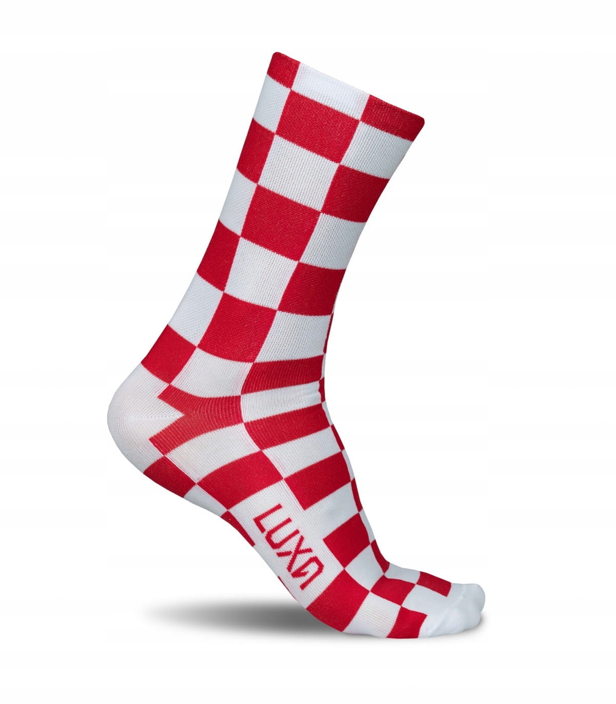 Skarpety kolarskie Luxa Squares Red - S