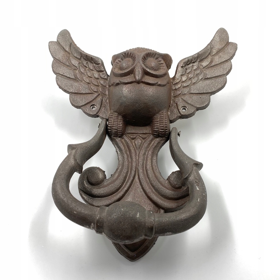 Kołatka do drzwi „Sowa” 8x27x33 cm