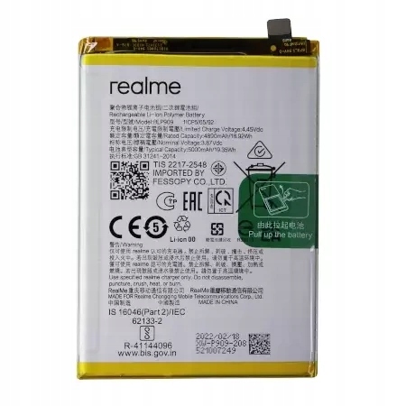 Originální Baterie Akumulátor Realme 9 5G BLP909 5000mAh