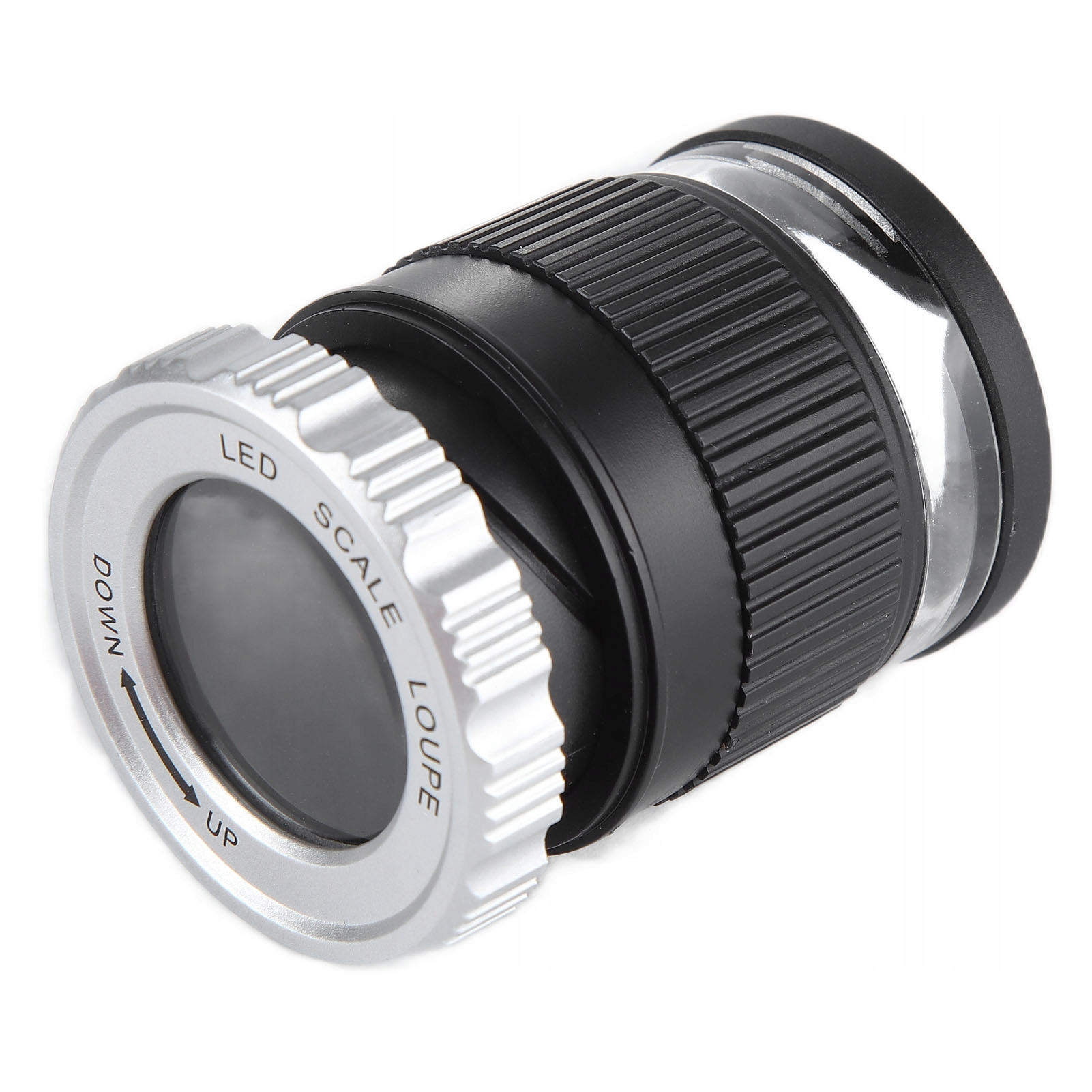 TH9006B Metalowa lupa LED Przenośna lupa o dużym powiększeniu i skali S9