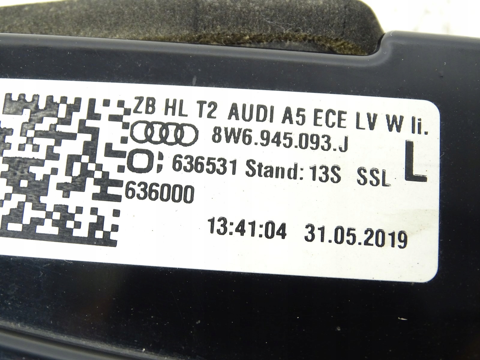 light rear part rear left AUDI A5 8W SPORTBACK 8W6945093J