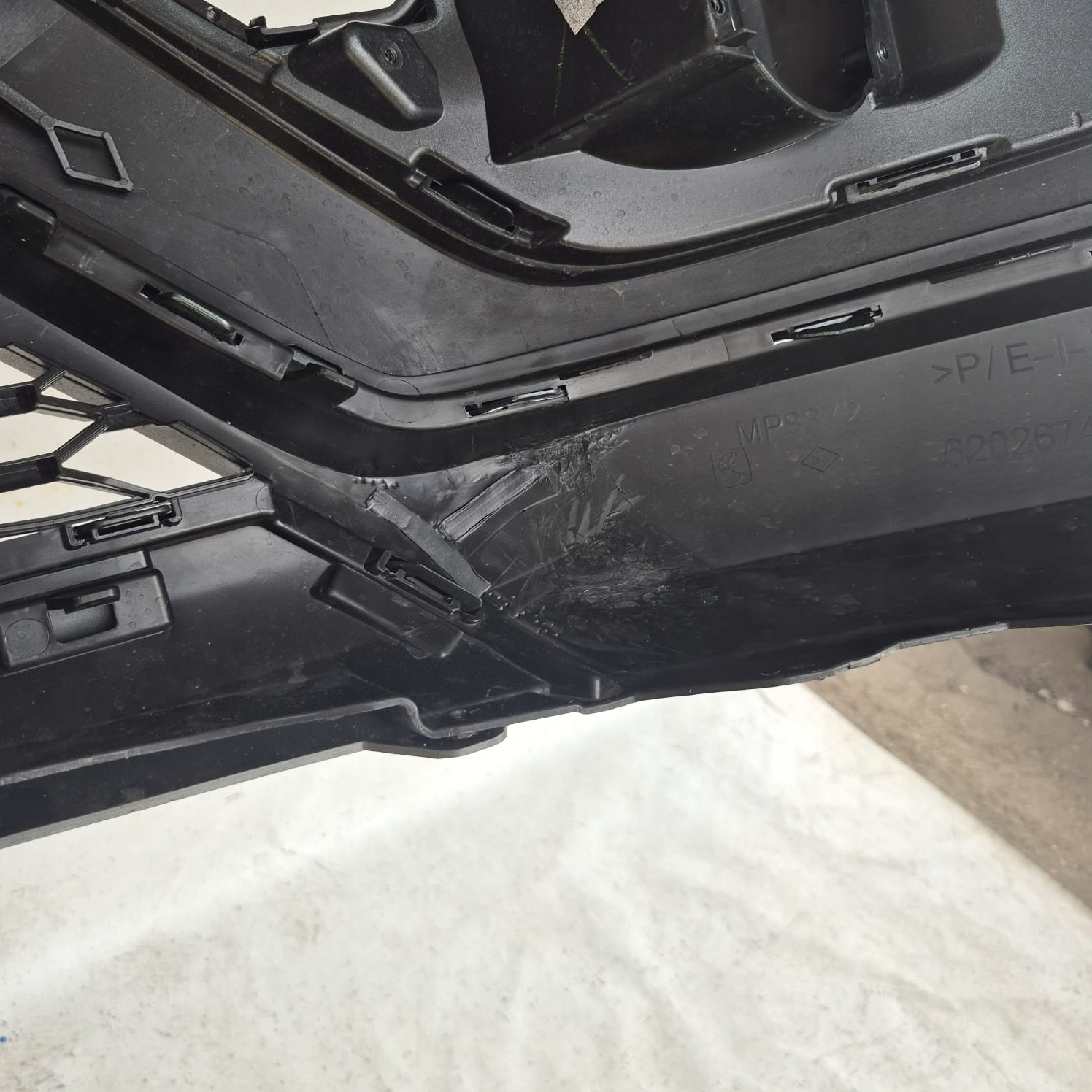 DACIA SANDERO III 3 STEPWAY 20-> bumper front front PDC