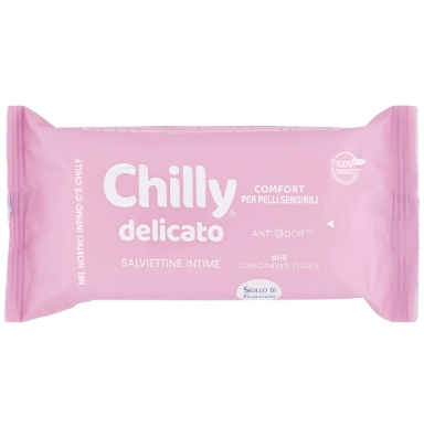 Chusteczki higiena intymna nawilżane Salviettine Intime delicato Chilly