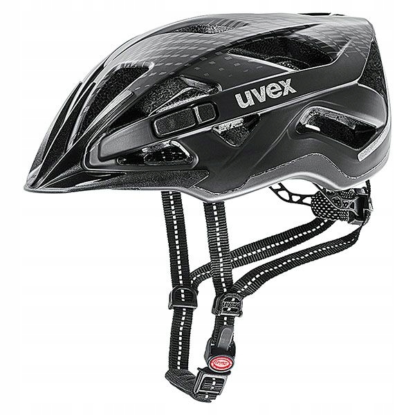 Kask rowerowy Uvex City Active Black Mat Obwód głowy 52-57cm