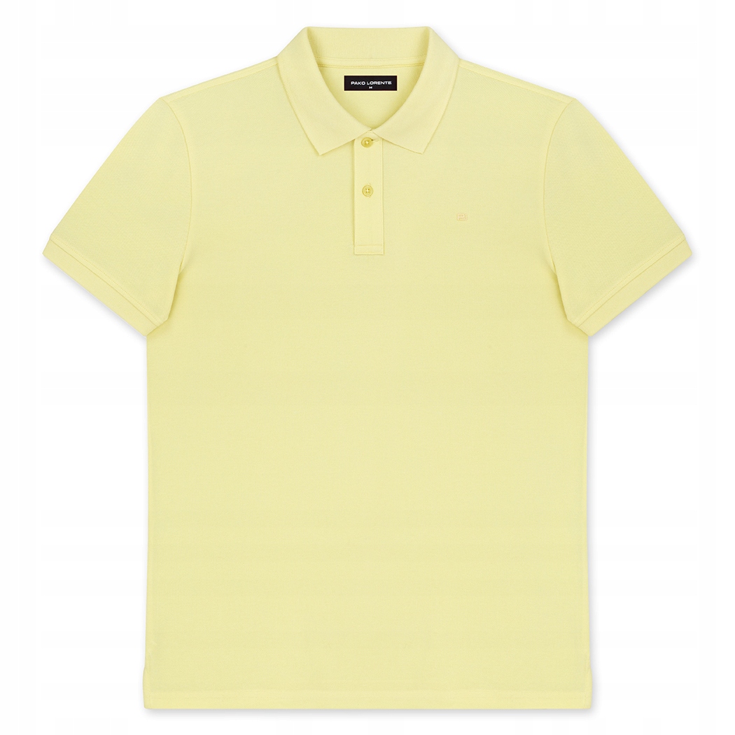 Pánská polokošile v žluté barvě 100% bavlna Pako Lorente vel