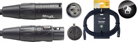 Stagg NDX1,5R-3 kabel DMX 1,5m
