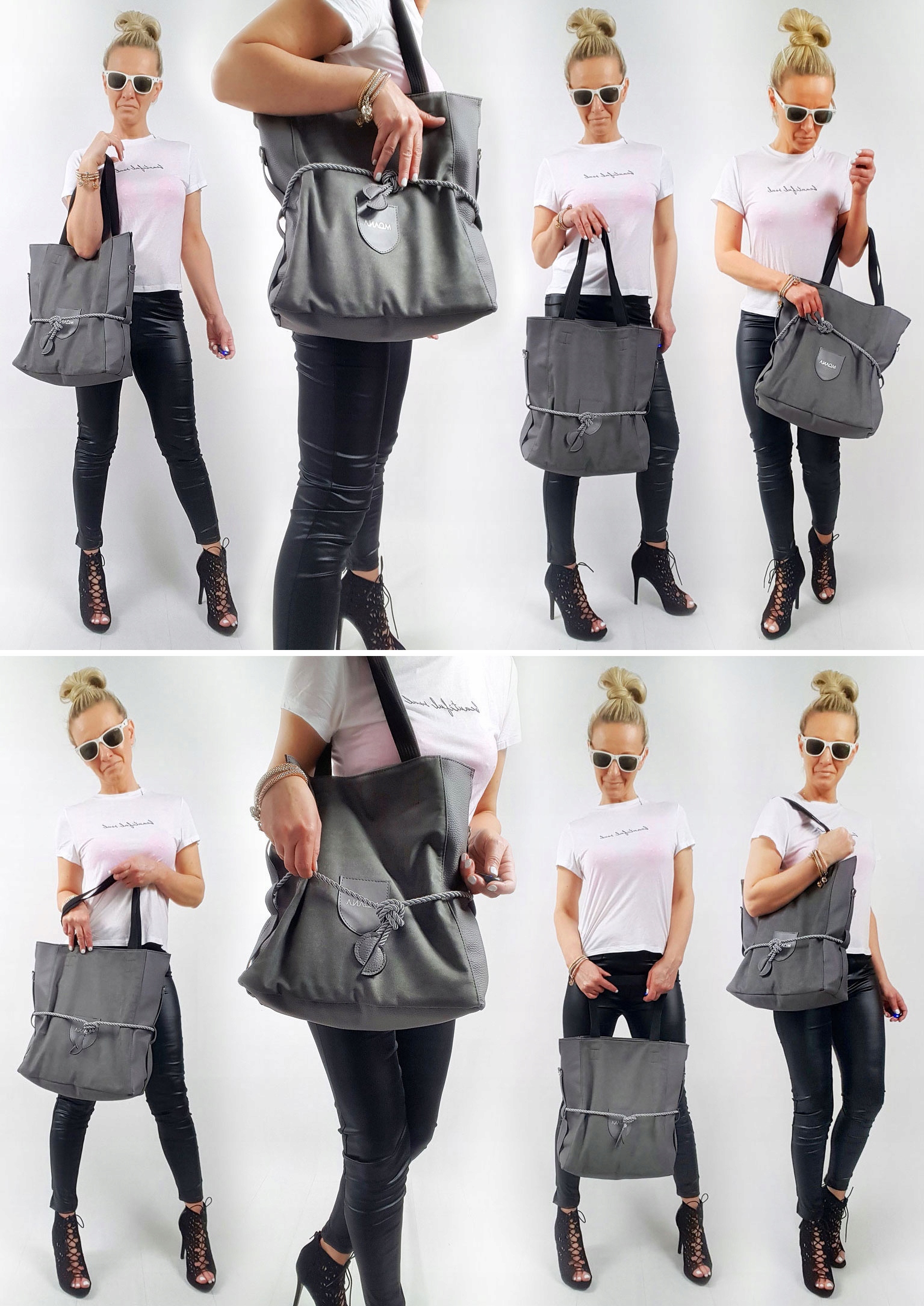 SPODNIE LATEX LEGINSY SKÓRA OCIEPLANE GETRY LATEKS Linia plus size (duże rozmiary)