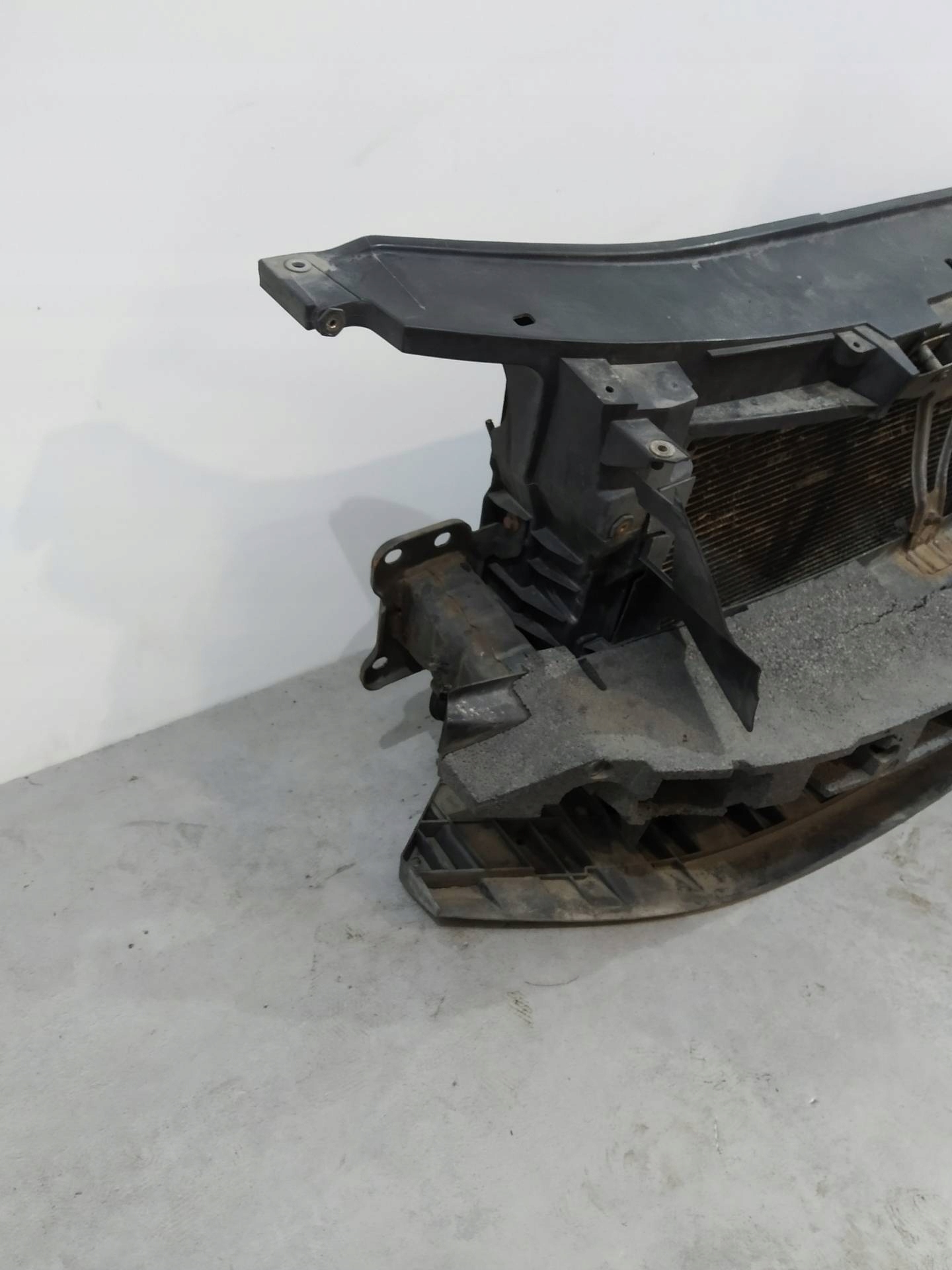 support panel for radiators pillar front radiator fan Skoda Superb II