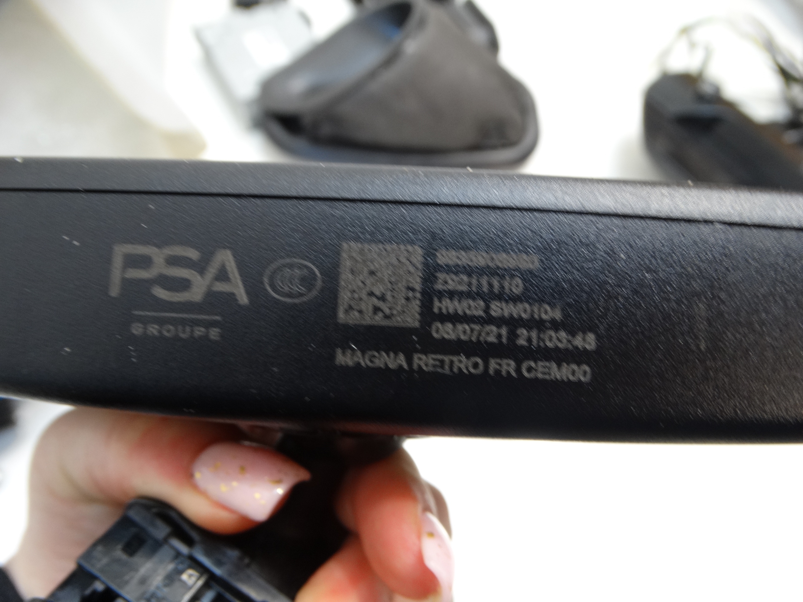 rear-view mirror inner CITROEN C4 III 9835908980 2020R.