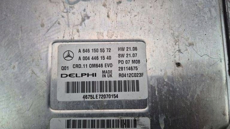 Mercedes E200 CDI W211 control unit of the engine A6461505572