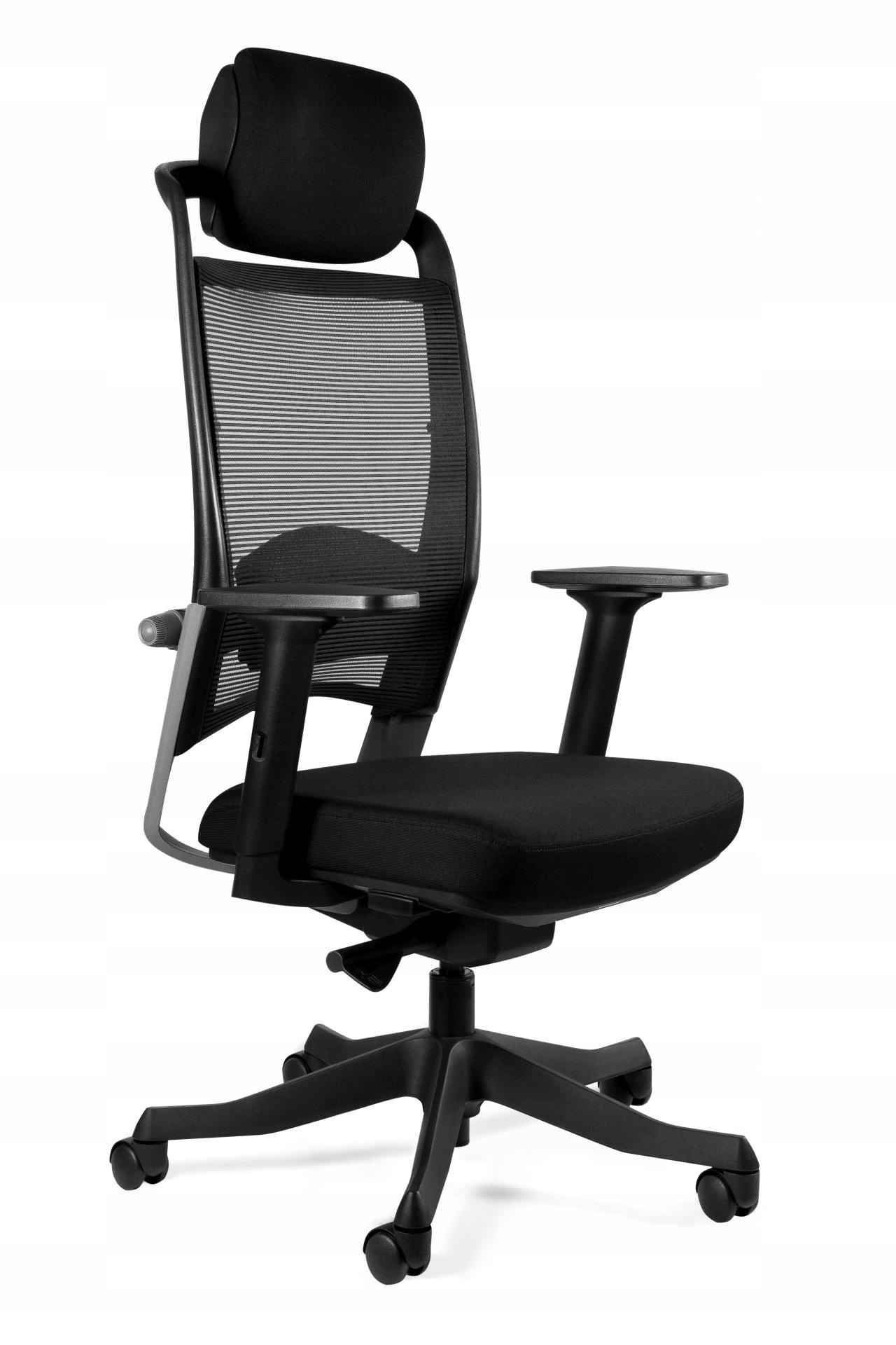 Fotel ergonomiczny Fulkrum Unique Tkanina Czarny
