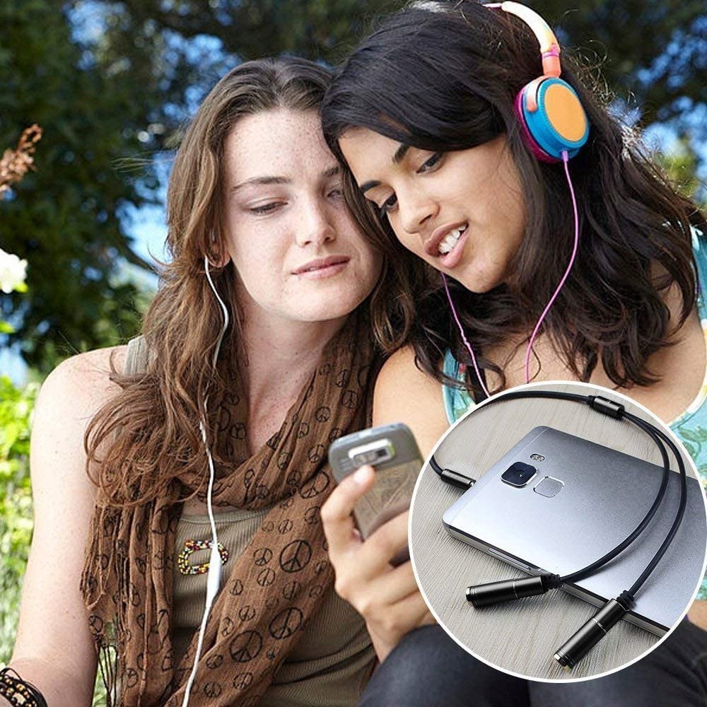 KABEL ROZDZIELACZ SPLITTER SYGNAŁU AUDIO MINI JACK 3.5 MM do SŁUCHAWEK Marka Raltek