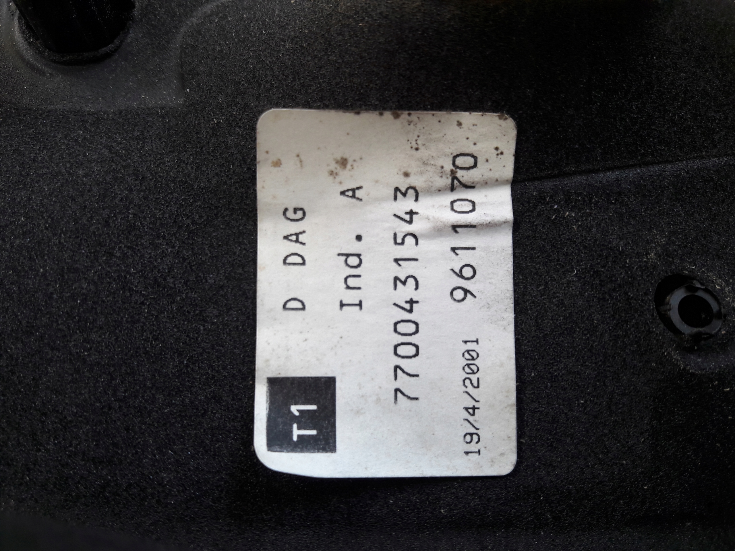 mirror right 7 PIN NV676 Renault Scenic and
