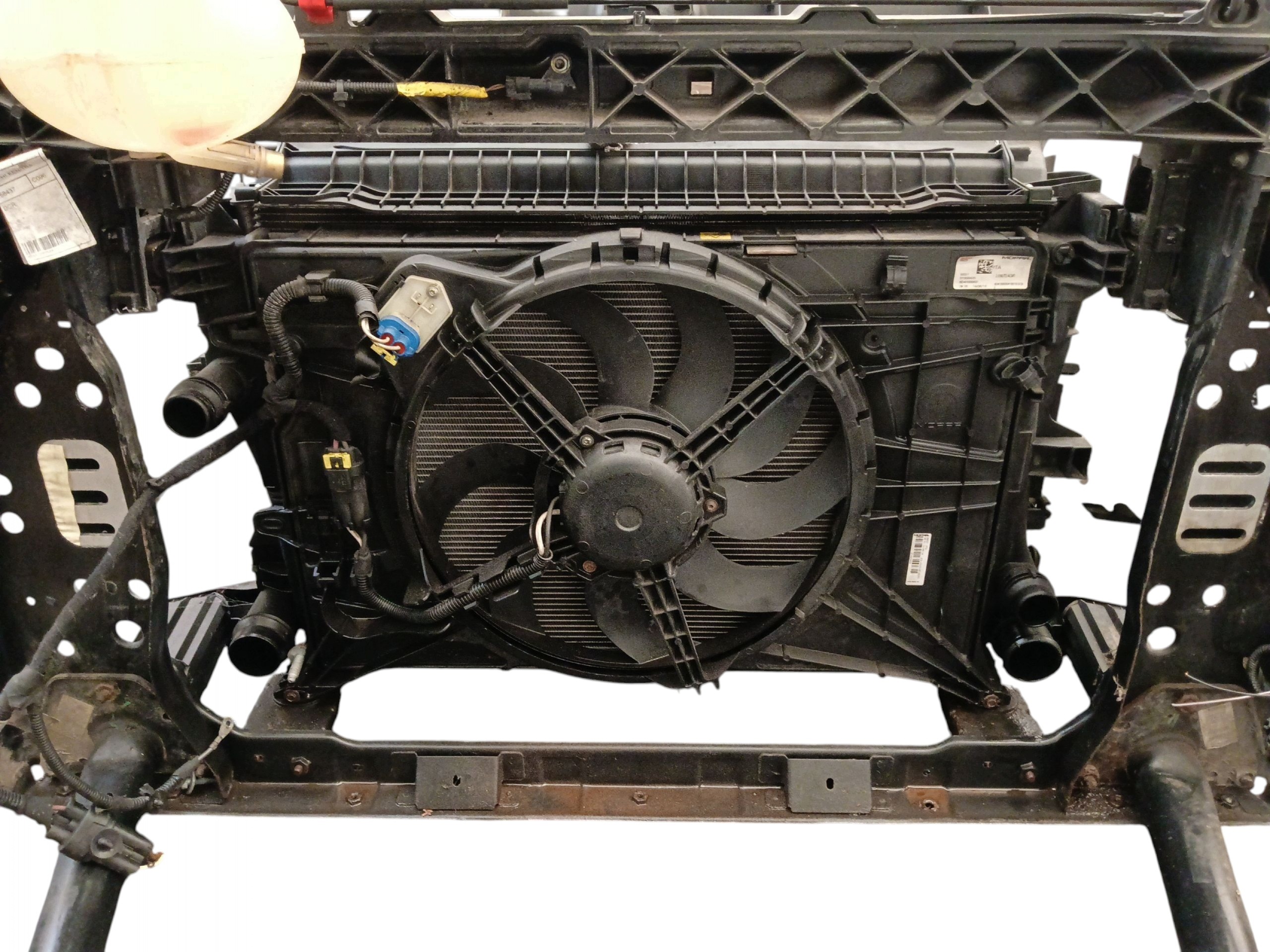 support panel for radiators radiator fan JEEP RENEGADE (2014-2018) 2.0 CRD 140KM