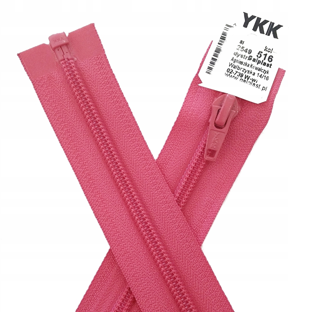 Ykk zamek błyskawiczny do kurtki żyłka spirala rozdzielczy 516 Ykk zamek bł