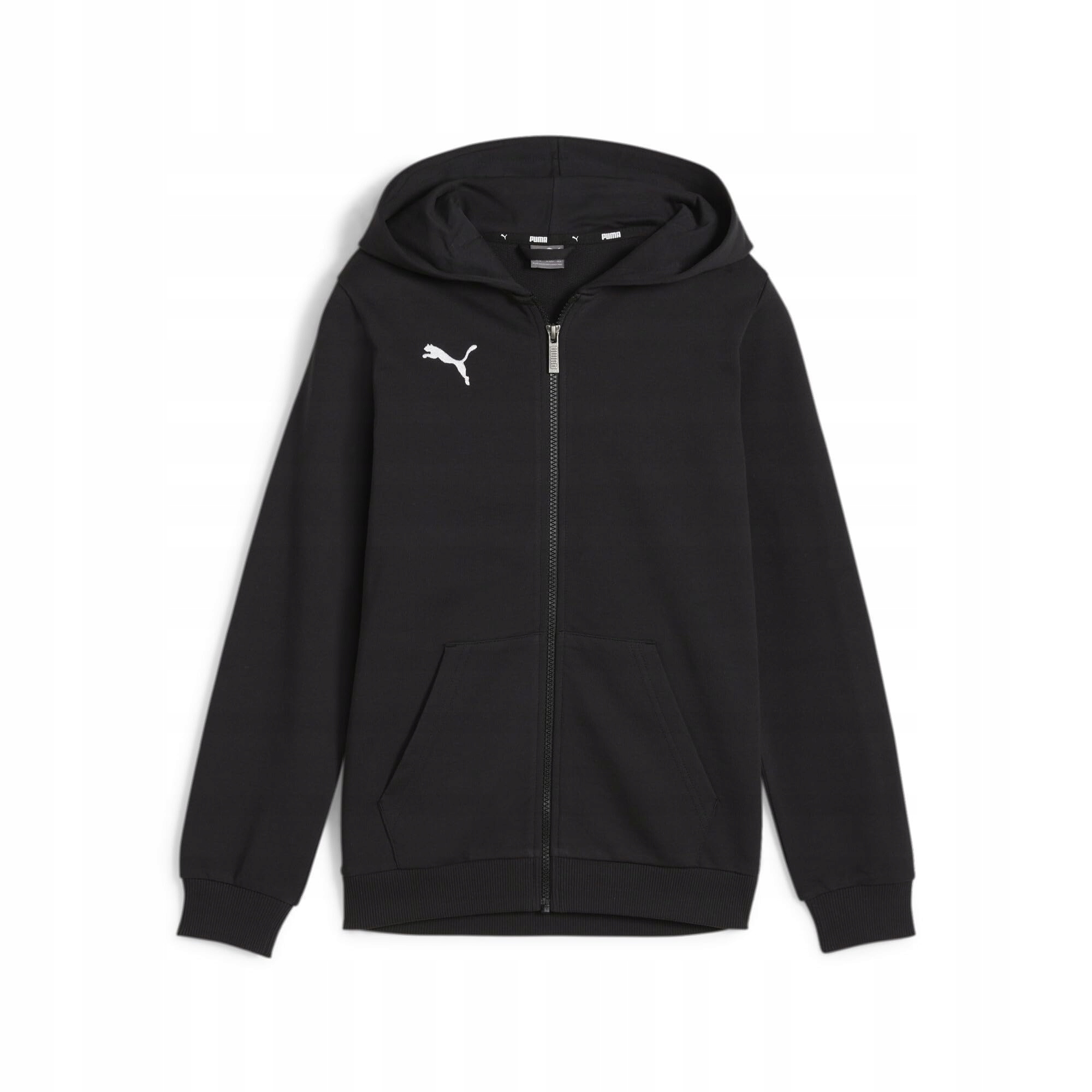 Bluza Dziecięca Puma teamGOAL Bawełna Z Kapturem Rozpinana 658596 03 r. 176