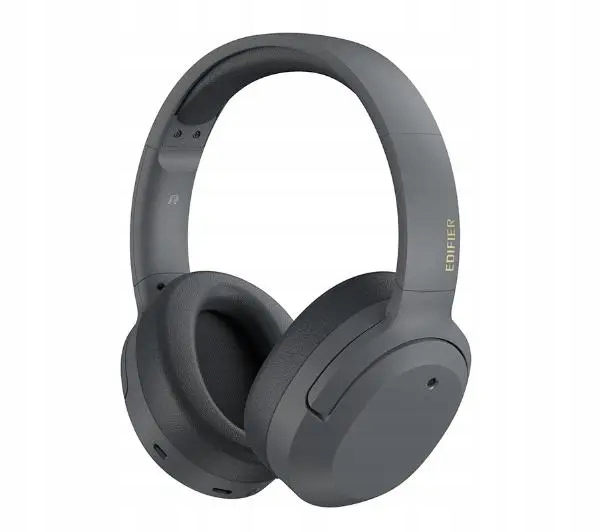 Słuchawki bezprzewodowe Edifier W820NB Plus Nauszne Bluetooth 5.2 Szare Anc