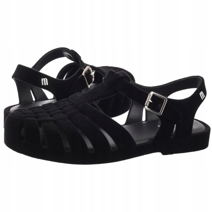 Dámské sandály Melissa Possession Velvet II A 37845 Black Černé
