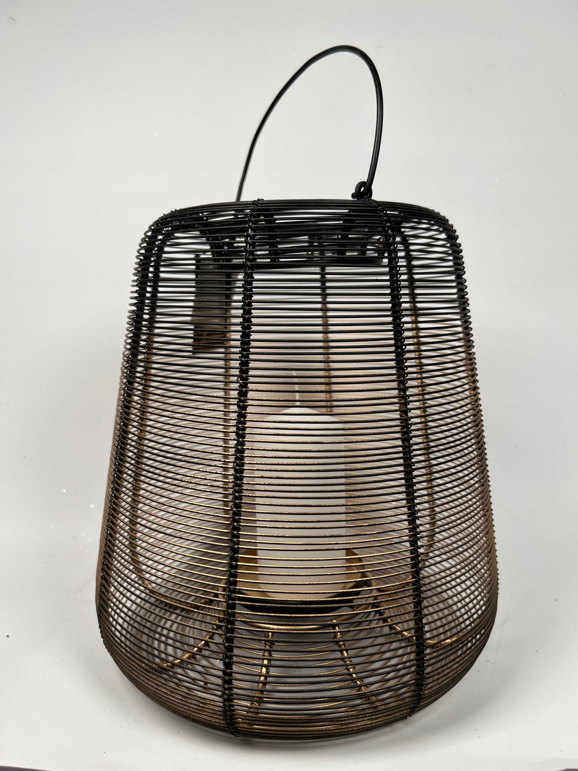 Veľký Kovový Lampáš Svietek 38 CM