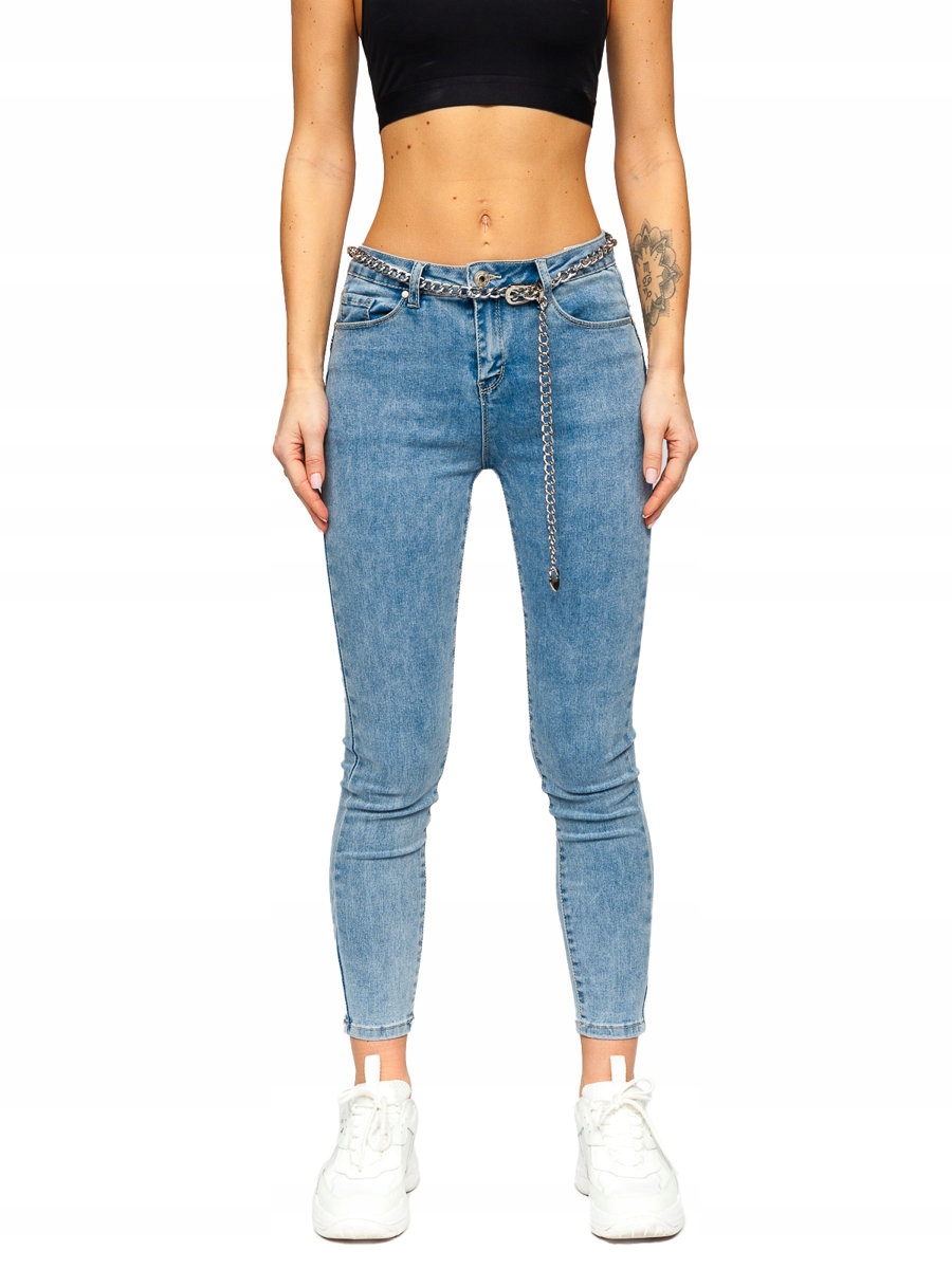 

Spodnie Jeansowe Niebieskie LA693 Denley_xl
